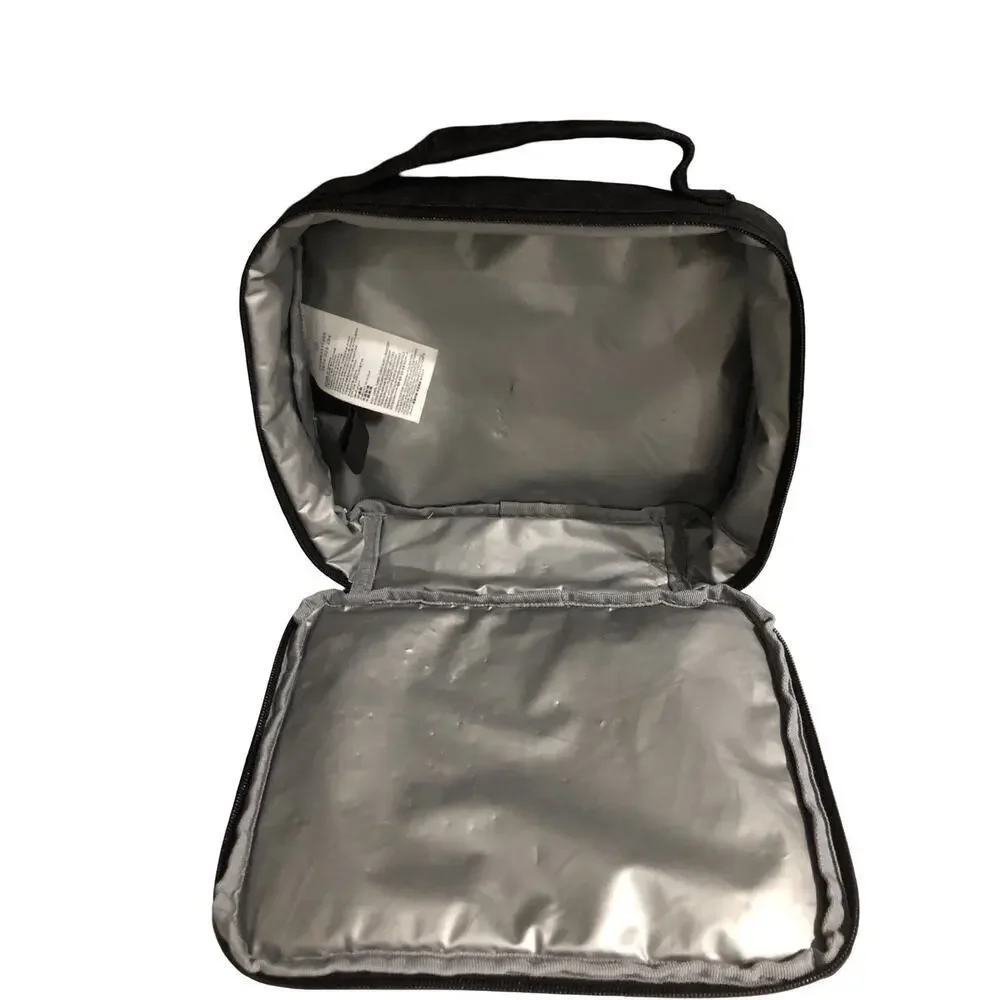 *PRE-OWNED* Nike Lunch Bag Synthetic Meal Insulated BLACK